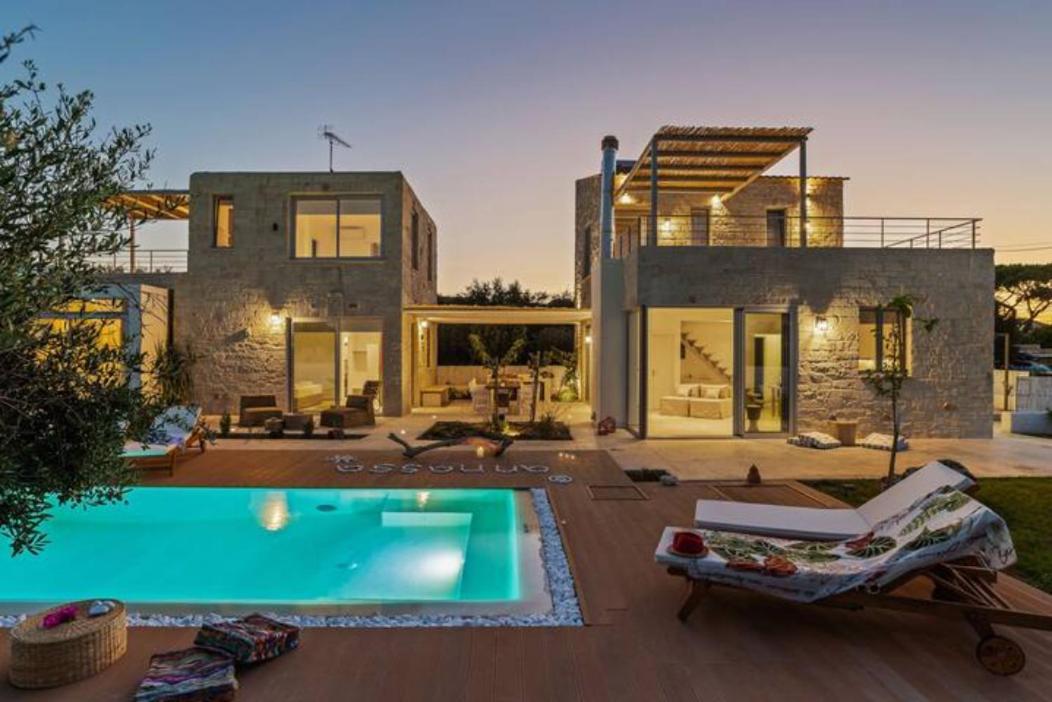 Villa Annassa Almyrida Almirida エクステリア 写真